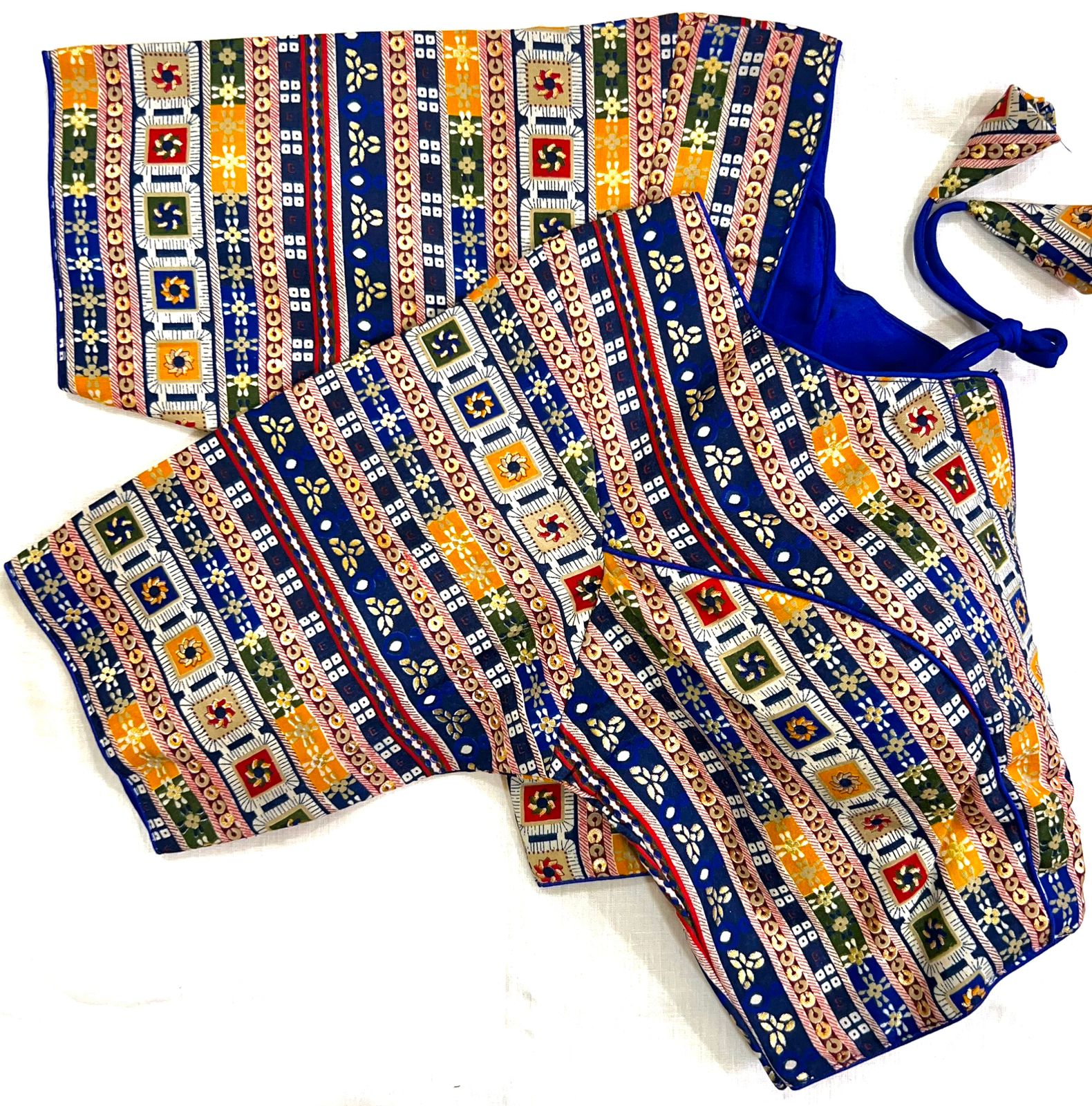 MADHULIKA COTTON FOIL PRINT BLOUSE