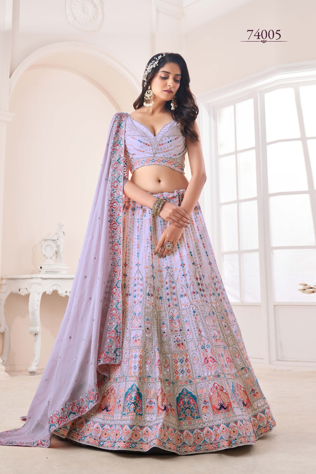 Volume 48 Designer Occasion Wear Lehenga D.No 74005