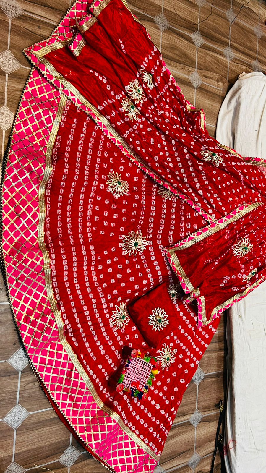 Traditional Jaipuri Silk Lehanga