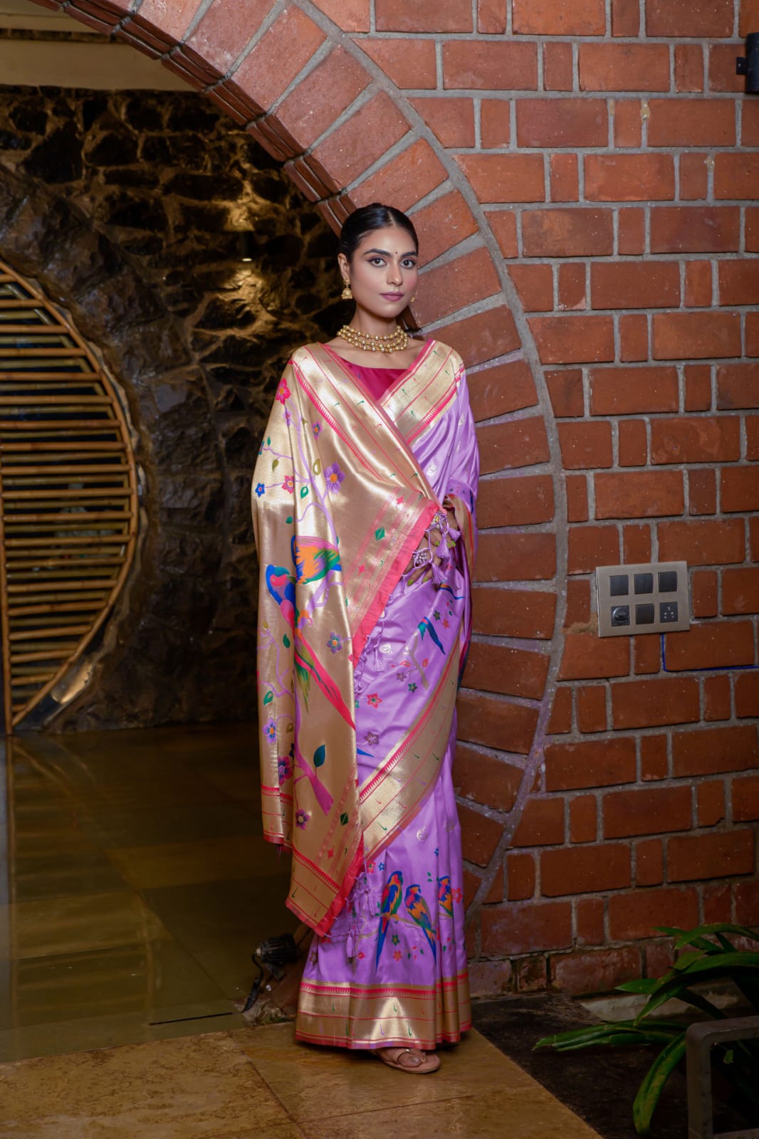 Banarasi Soft Silk Paithani Saree