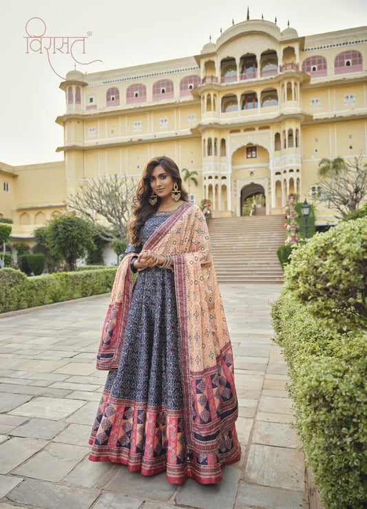 Ratrani Designer Wear Gown D.No. 5002
