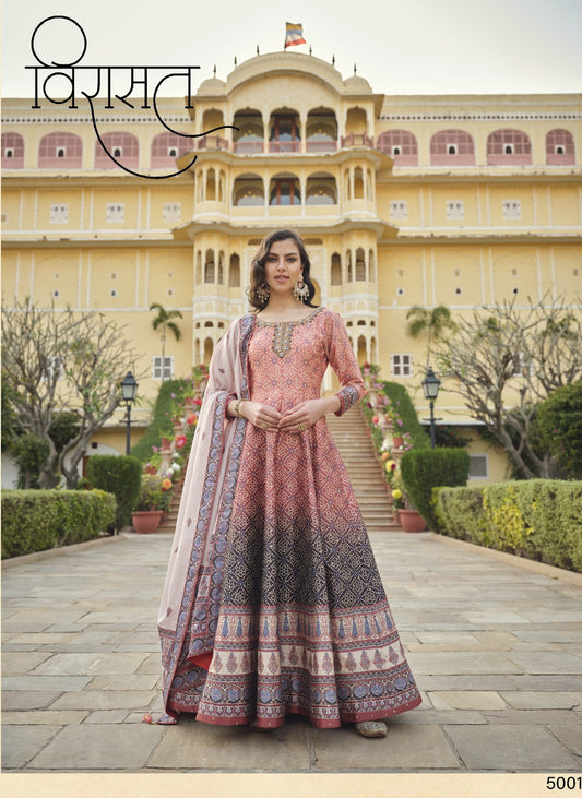Ratrani Designer Wear Gown D.No. 5001