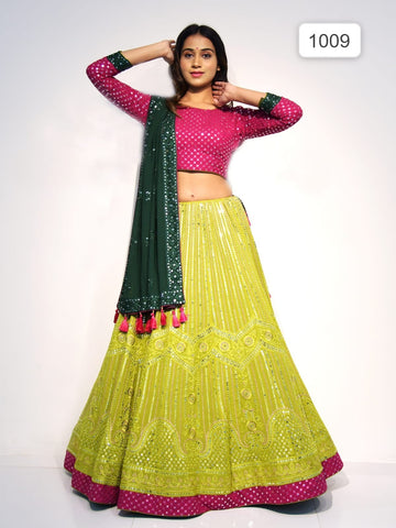 Designer Wear Lehenga Choli D.No. 1009