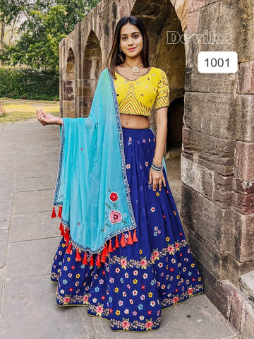 Designer Wear Lehenga Choli D.No. 1001