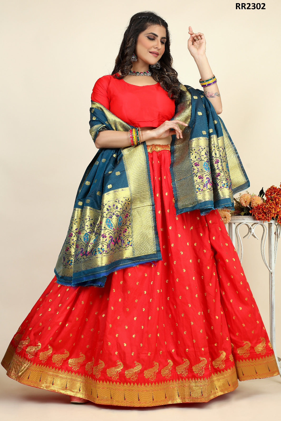 Traditional Wear Lehenga Choli D.No. RR2302