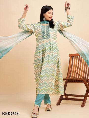 AMINAH FESTIVE WEAR KURTI D.NO. KBD2598