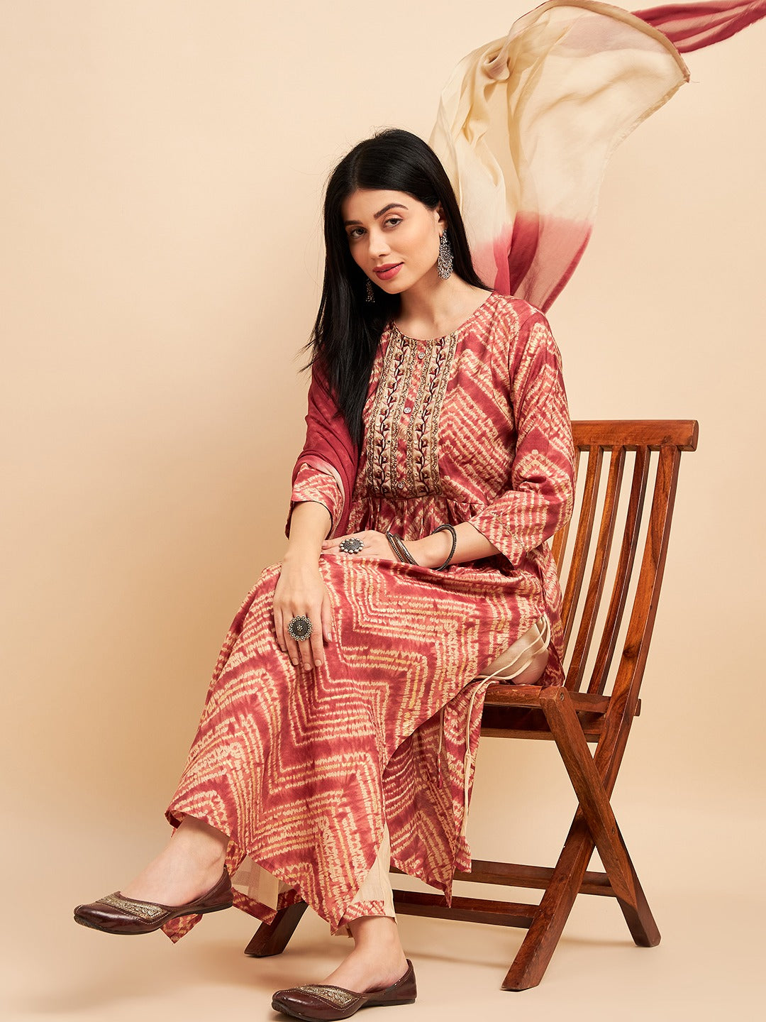 AMINAH FESTIVE WEAR KURTI D.NO. KBD2596