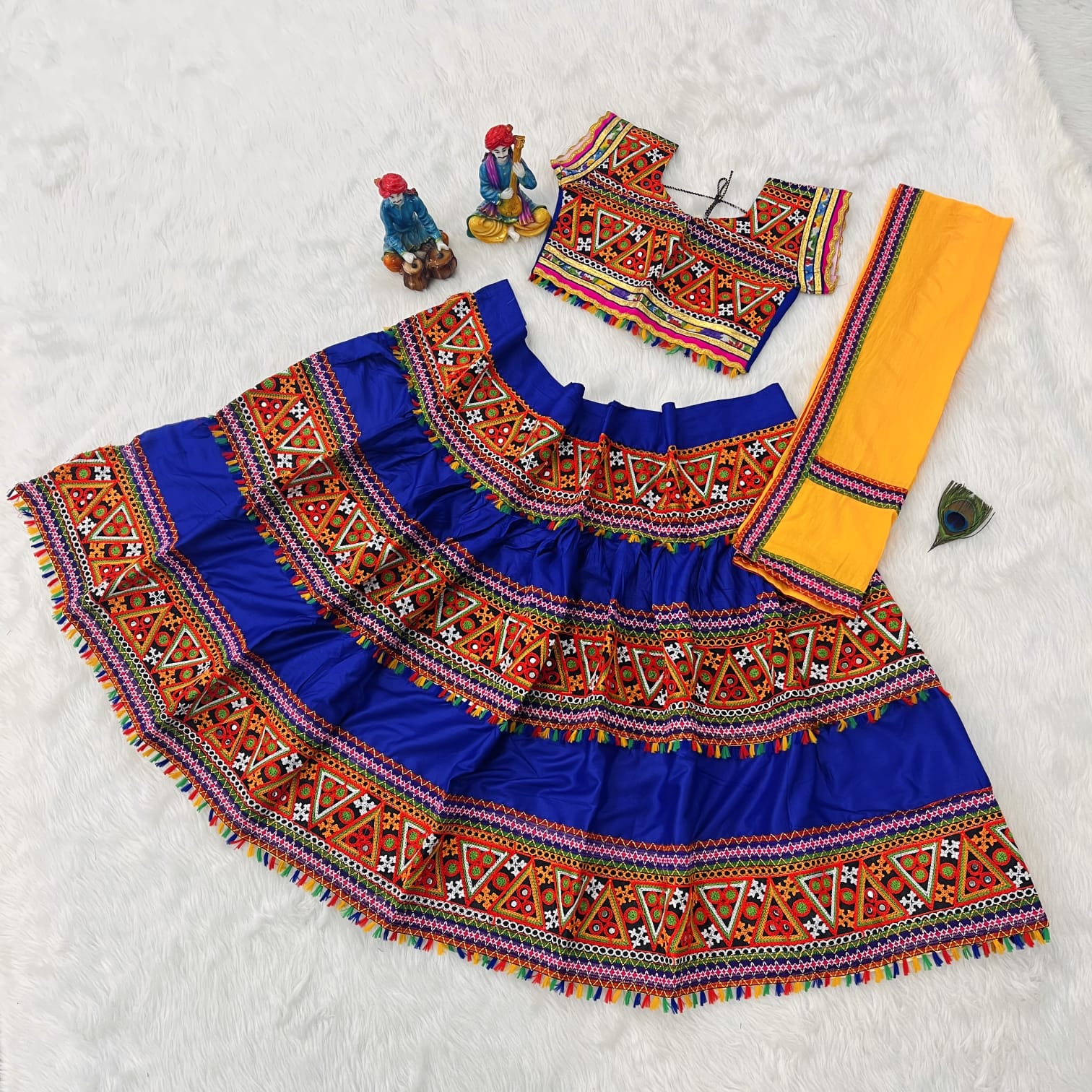 Mahi Navratri Traditional Kids Lehnga