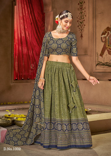 Shubharambh Vol 2 Occasion Wear Lehenga D.No. 1002