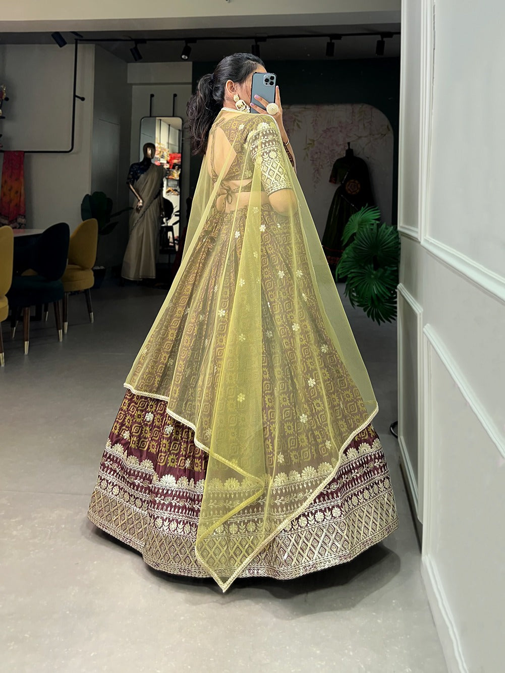 Beautiful Designer Bridesmaid Lehenga Choli