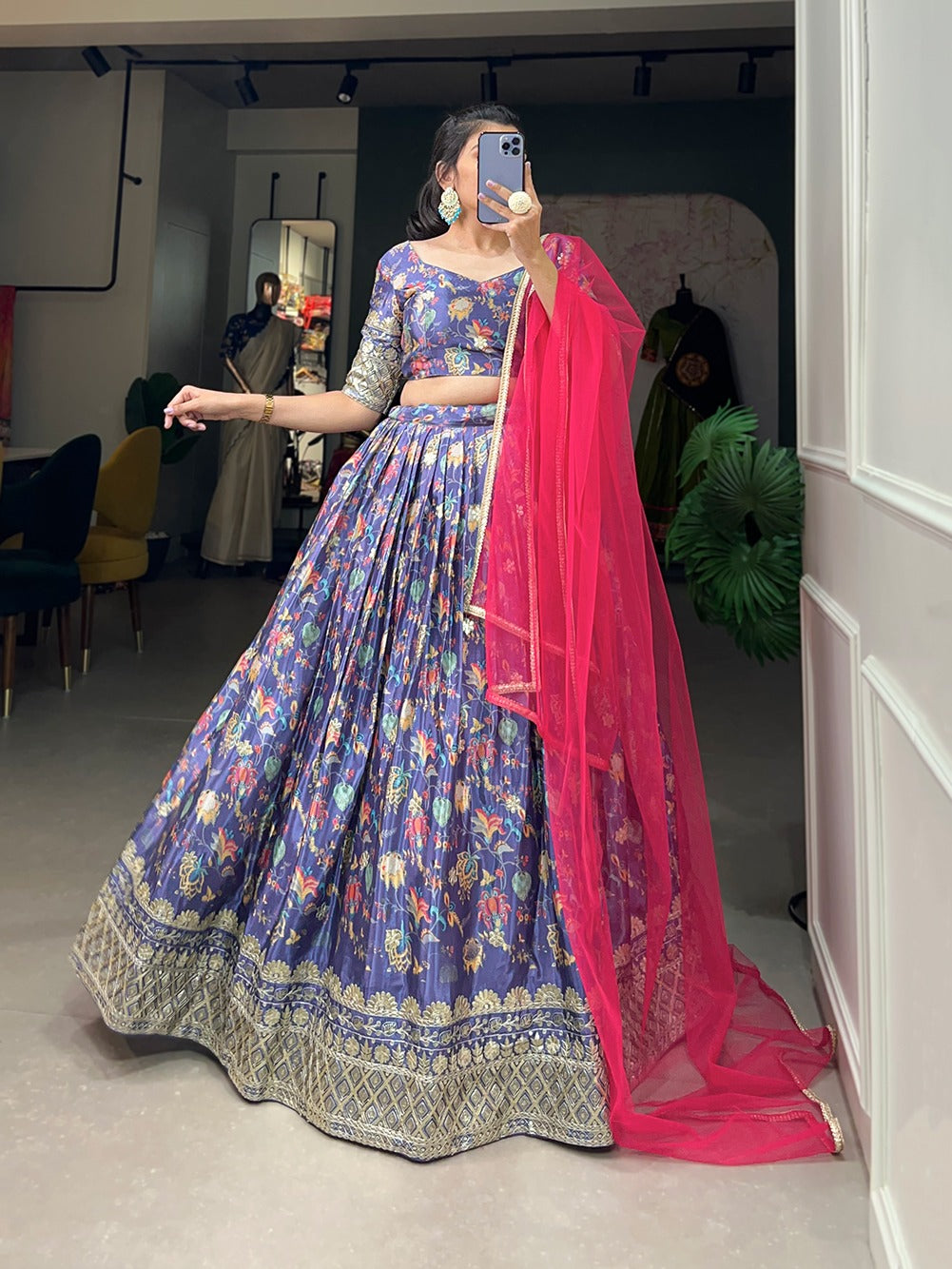 Beautiful Designer Bridesmaid Lehenga Choli