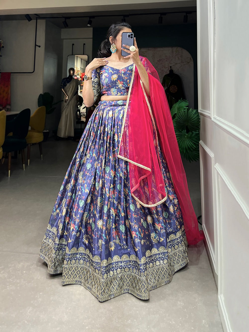 Beautiful Designer Bridesmaid Lehenga Choli