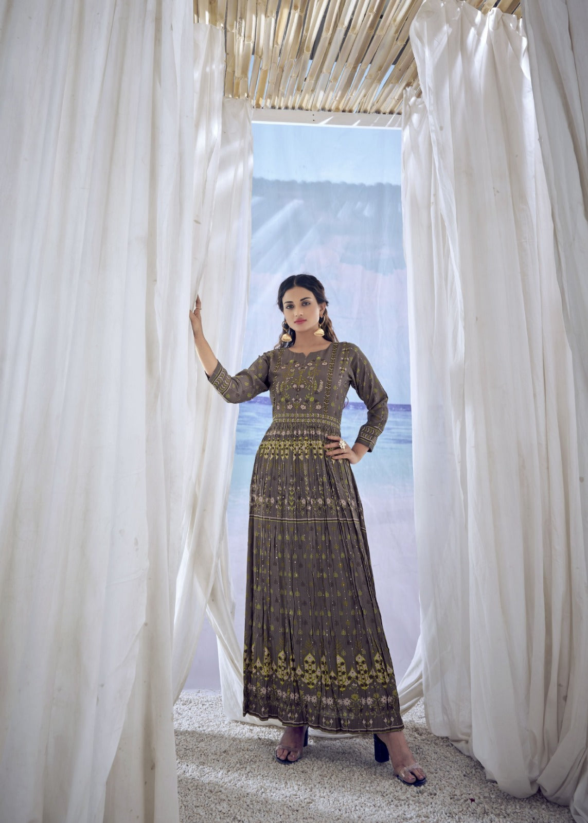 Kig Designer Long Kurti Gown