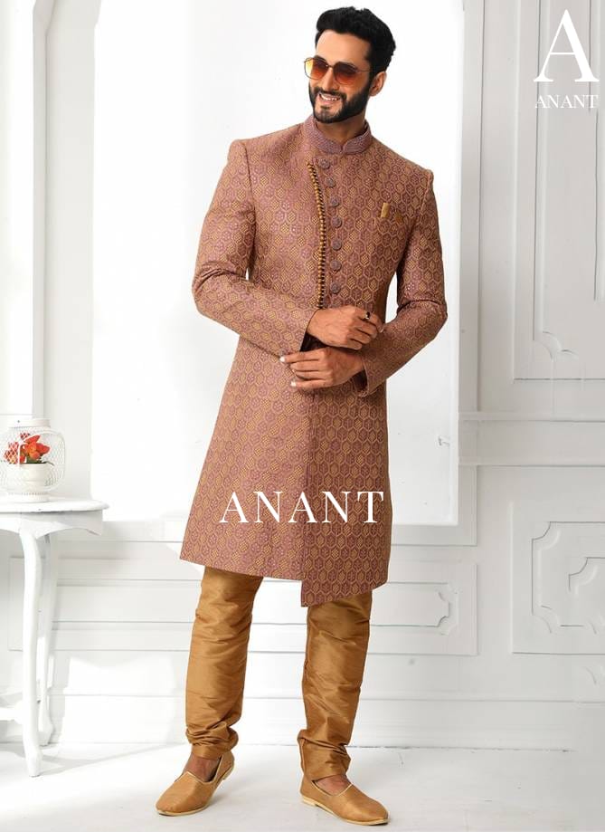 Wedding Wear Sherwani Suit D.No.14091