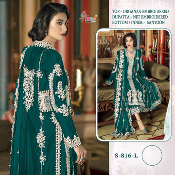 Shree Fab Present S-816-L Designer Pakistani Suit