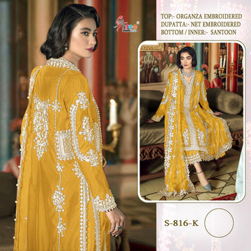 Shree Fab Present S-816-K Designer Pakistani Suit