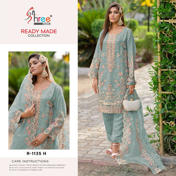 Shree Fab Designer Readymade Pakistani Suit D.No.R-1135-H