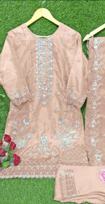 Ramsha Designer Readymade Pakistani Suit D.No.R-1123-D