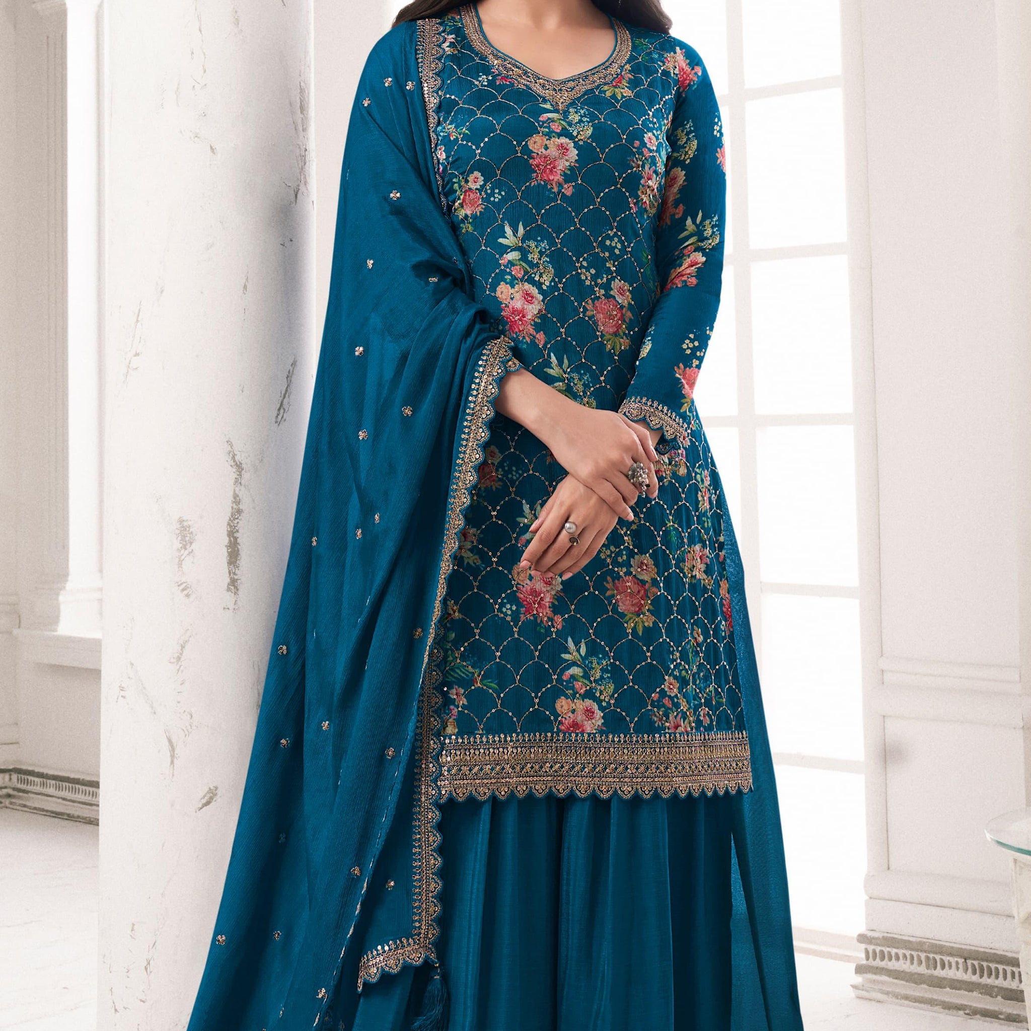 Vinay Kuleesh Sneh Heavy Embroidery Salwar Suit D.No.67201