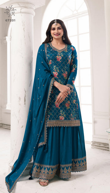 Vinay Kuleesh Sneh Heavy Embroidery Salwar Suit D.No.67201