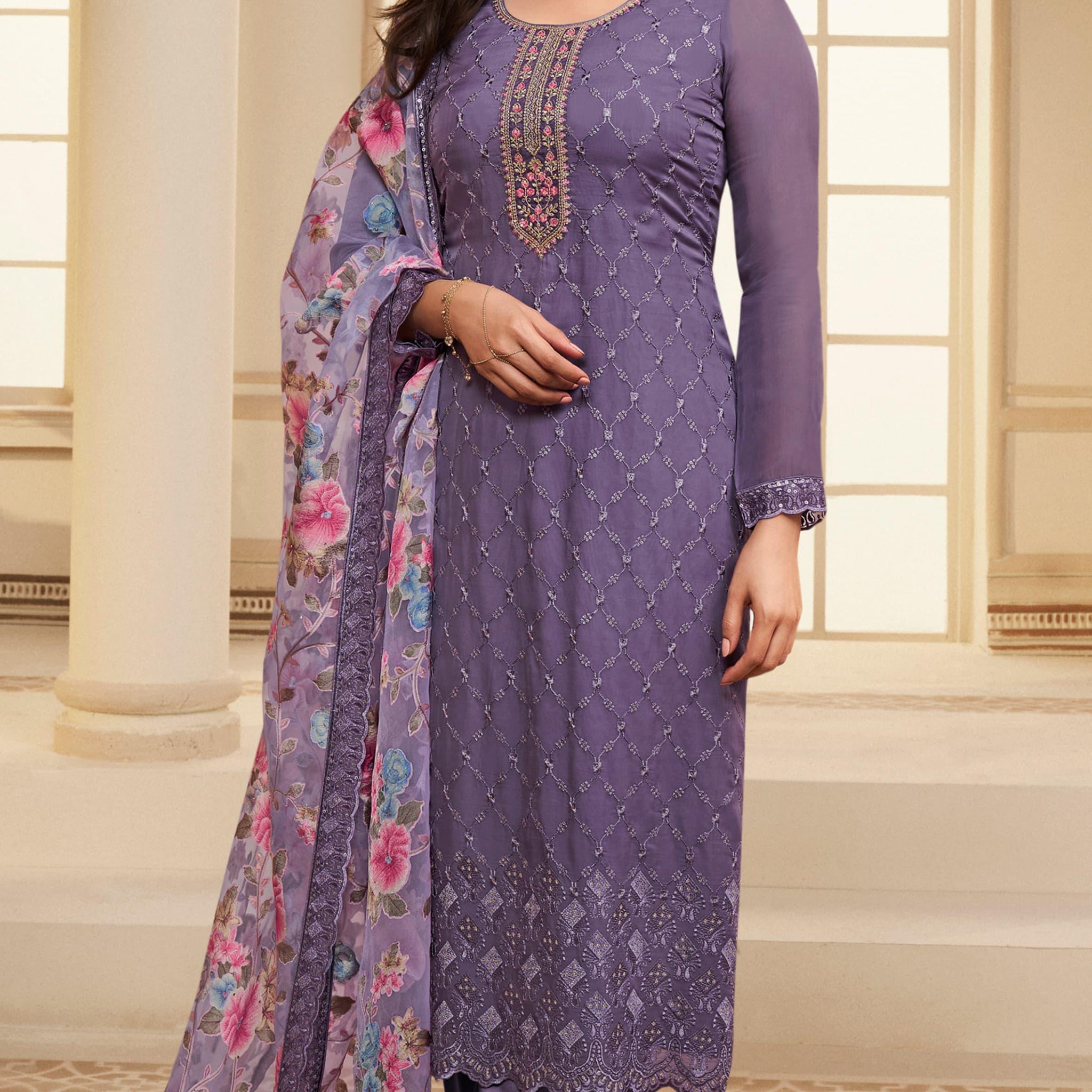 Apoorva Designer Party Wear Salwar Suit