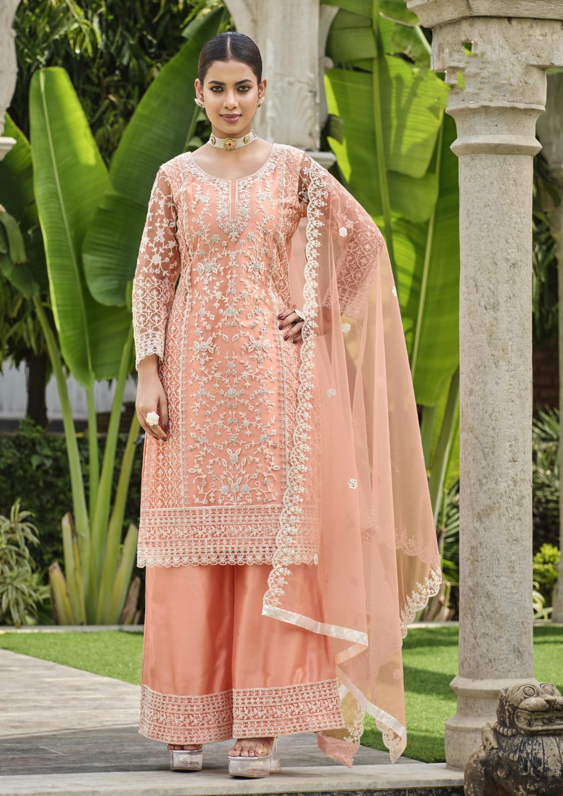 Designer Occasion Wear Pakistani Suit D.No.2093