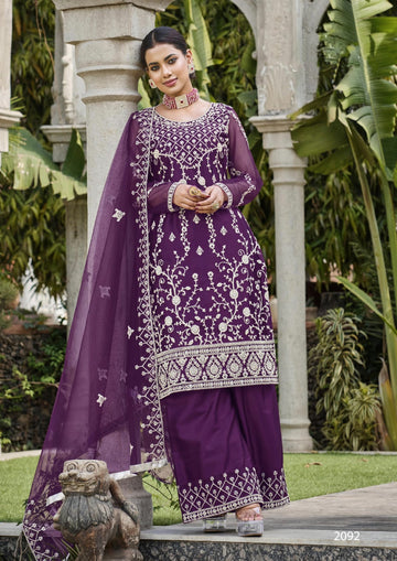 Designer Occasion Wear Pakistani Suit D.No.2092