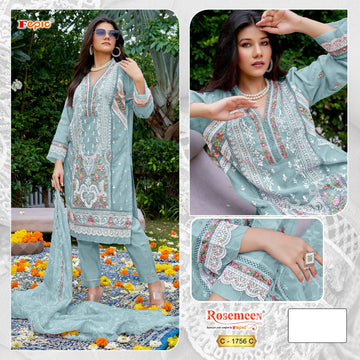 Fepic Rosemeen Designer Pakistani Suit D.No.C-1756-C