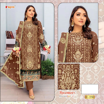 Fepic Rosemeen Designer Pakistani Suit D.No.C-1735-A