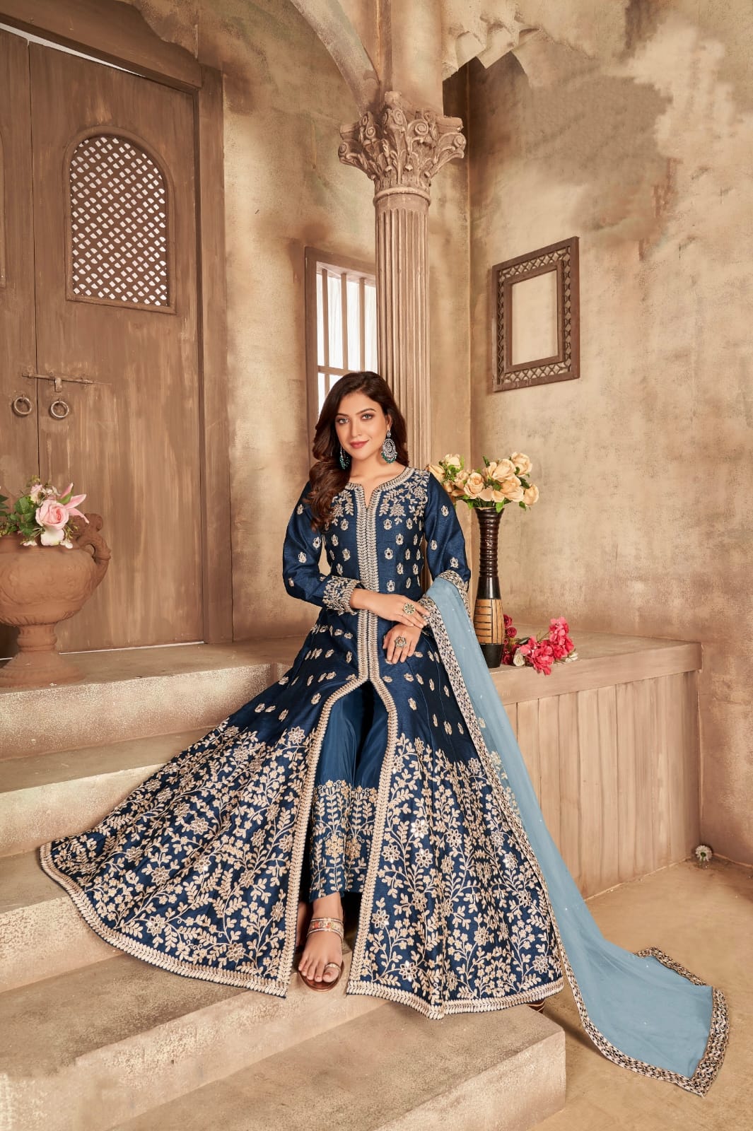 Designer Wedding Wear Latest Anarkali Salwar Suit