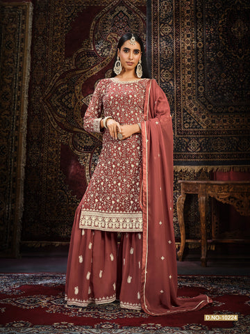 Designer Occasion Wear Latest Punjabi Style Suit