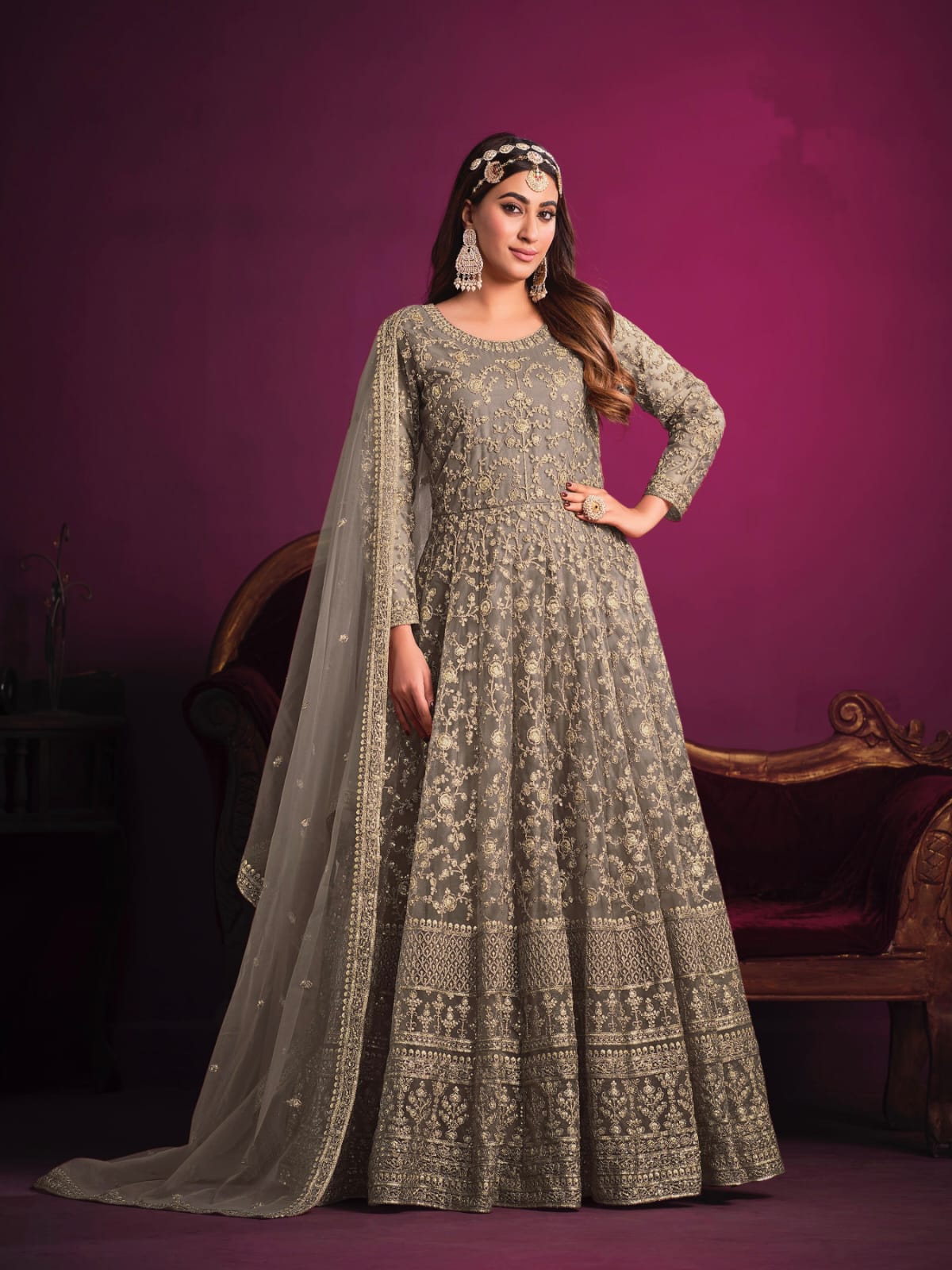 Beautiful Designer Latest Wedding Wear Salwar Suit