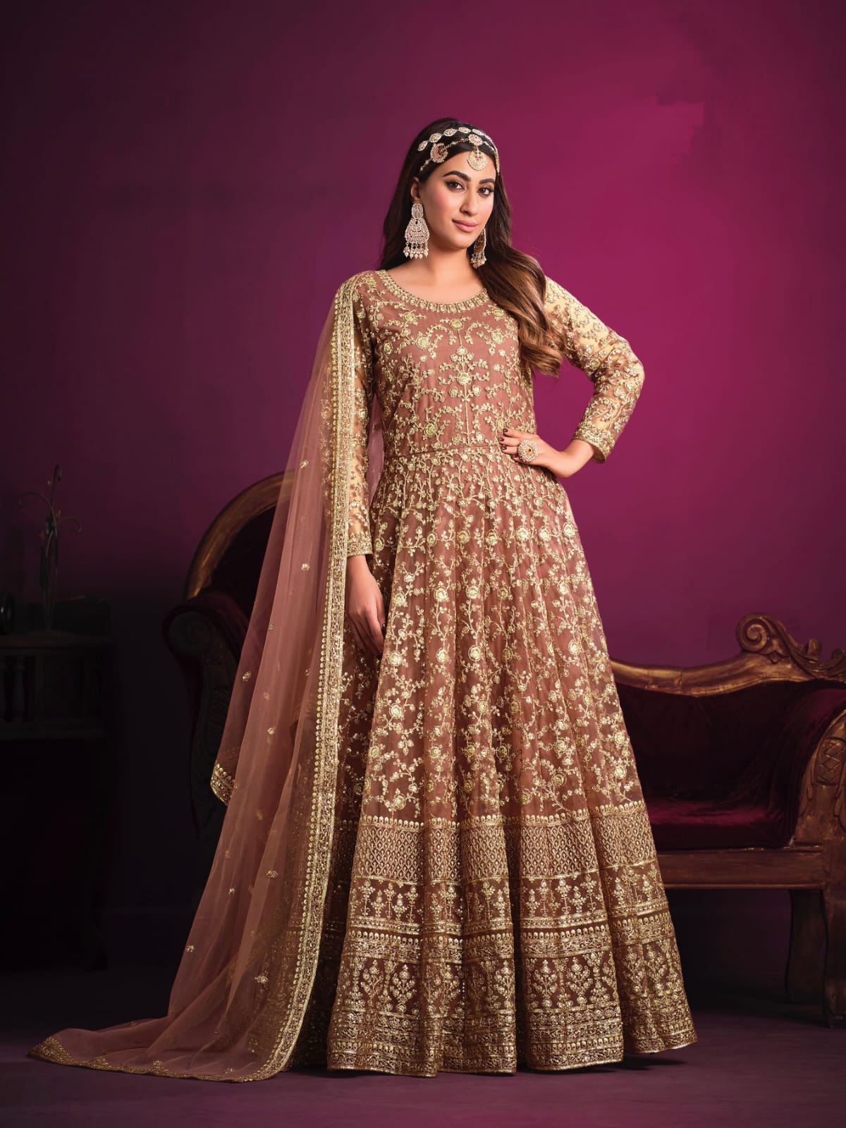 Beautiful Designer Latest Wedding Wear Salwar Suit