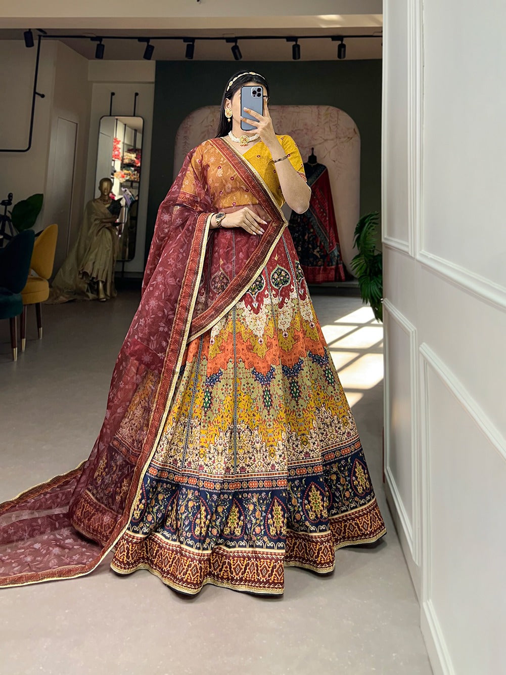 Beautiful Designer Party Wear Lehenga Choli