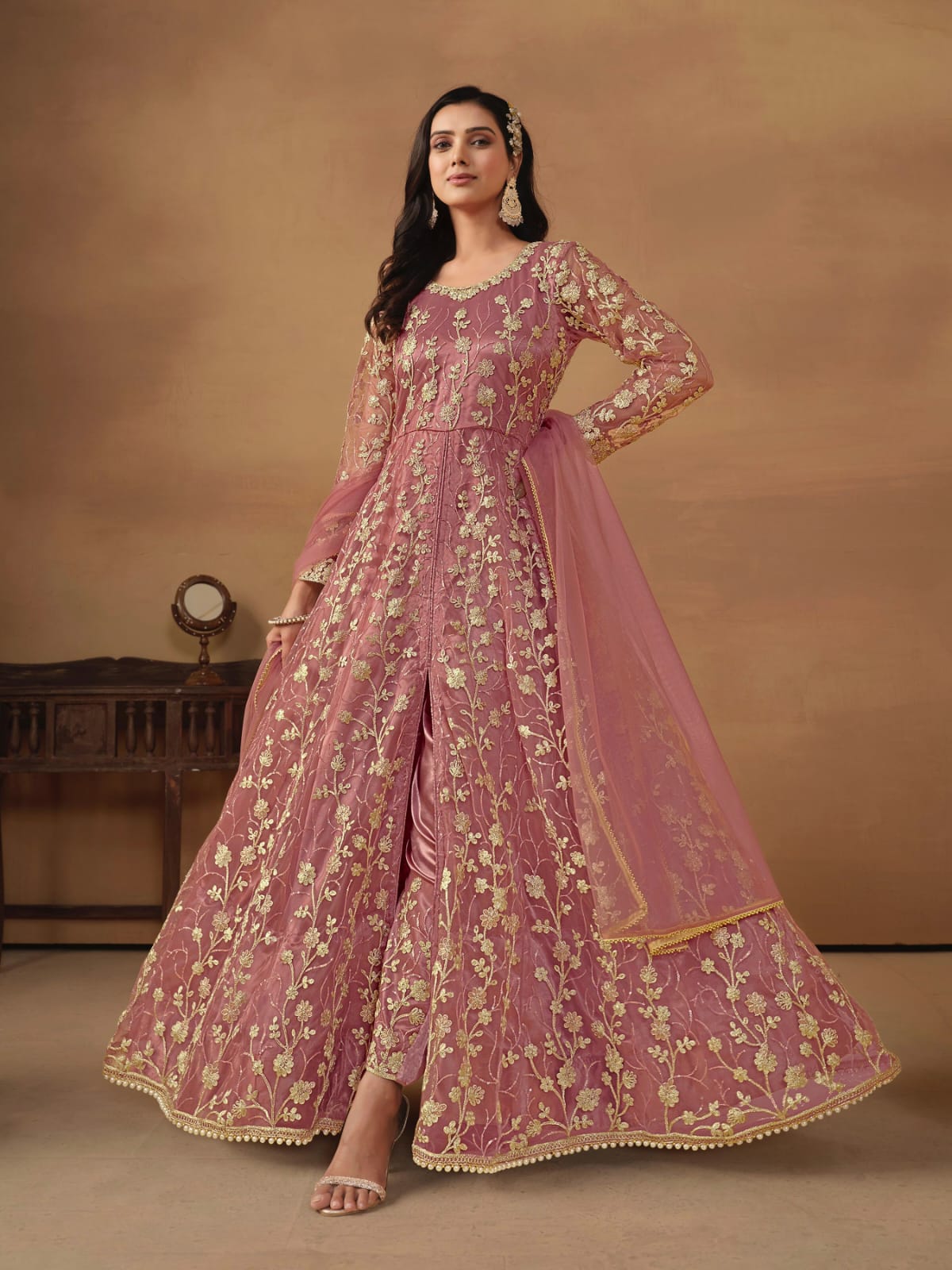 Beautiful Designer Wedding Wear Latest Anarkali Salwar Suit