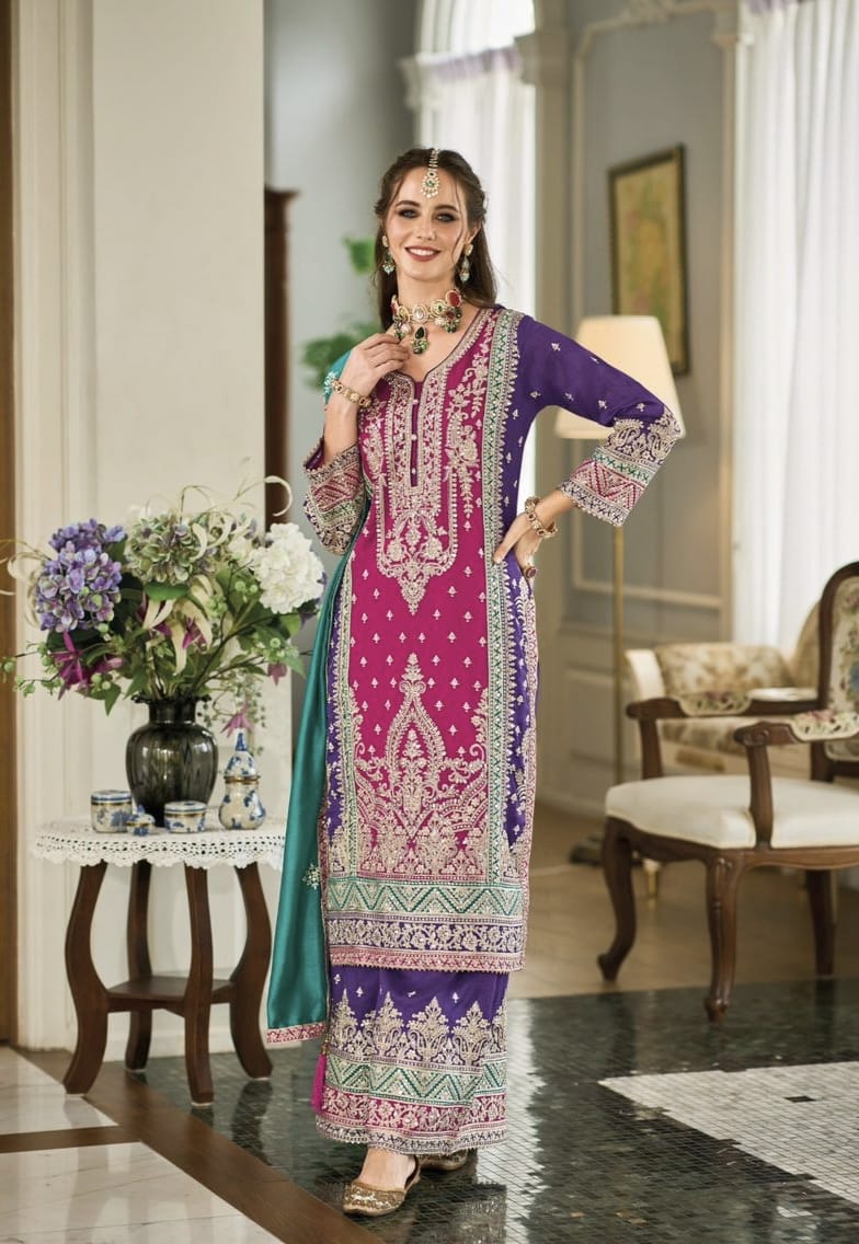 Party Wear Designer Latest Pakistani Style Salwar Suit