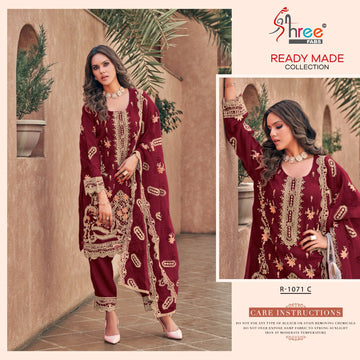 Shree Fab Designer Readymade Salwar Suit D.No.R-1071-C