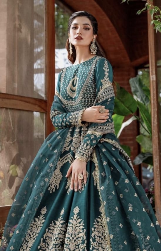 Ziaaz 7773 Designer Festive Wear Pakistani Suit D.No.424-A