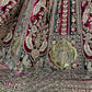 Fancy Velvet Bridal Lehenga Choli D.No 2479