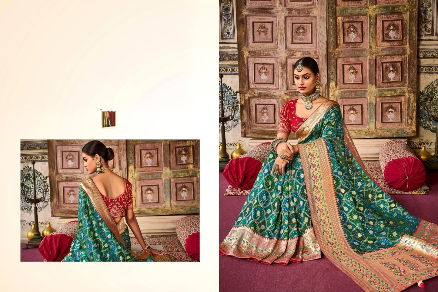 Rangrez Designer Occasion Wear Saree D.No 6403