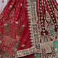 Bridal Velvet Embroidered Lehenga Choli D.No 2491-A