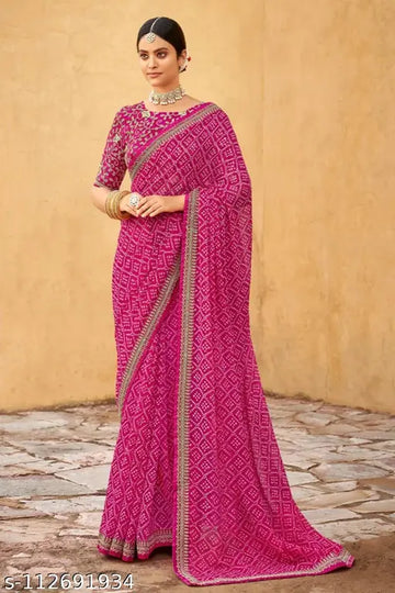 Georgette Saree