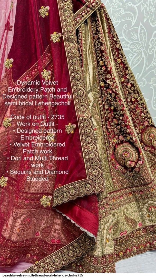 Bridal Wedding Lehenga Choli