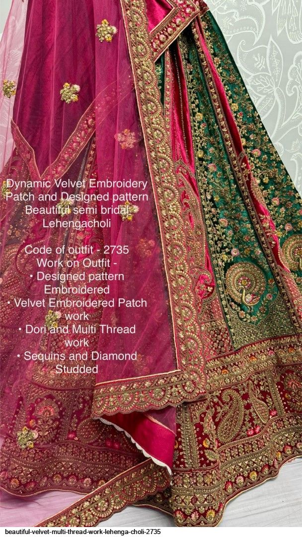 Bridal Wedding Lehenga Choli