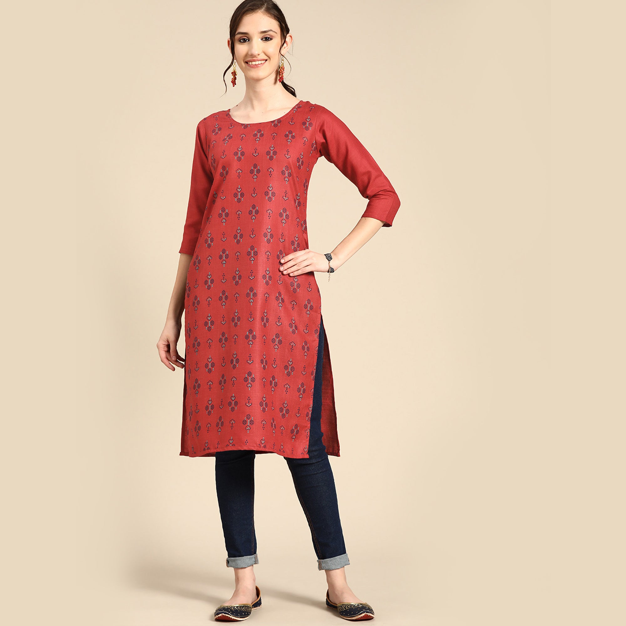 PRASUTI FESTIVE WEAR KURTI