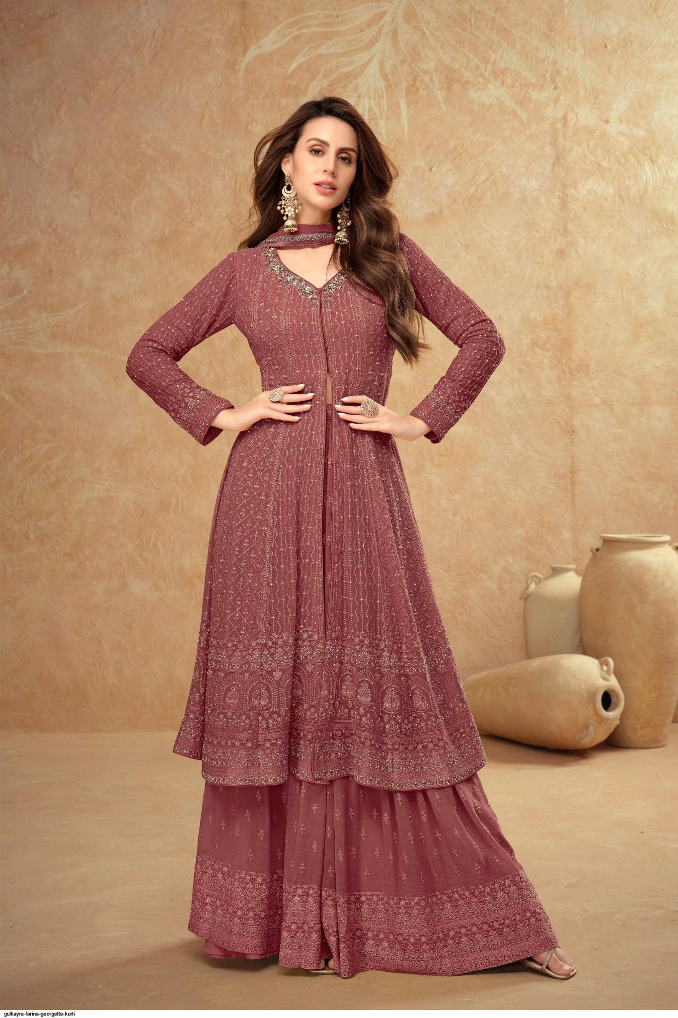 Women's Designer Party Wear Soft Georgette Silk Salwar Suit