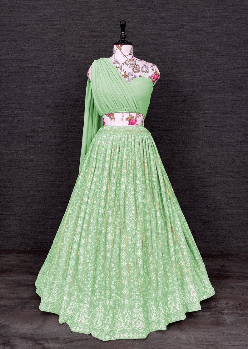 Georgette Lehenga Choli