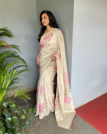 Khadi Cotton Saree