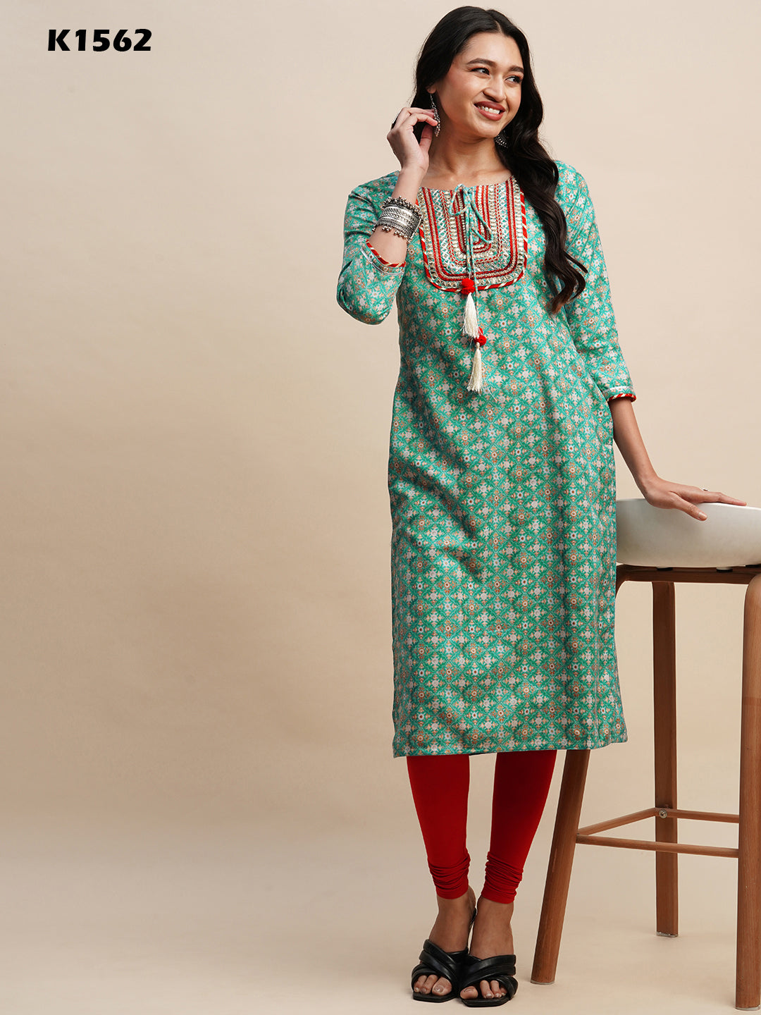 SAMIRA VOL 06 FESTIVE WEAR KURTI D.NO. K1562