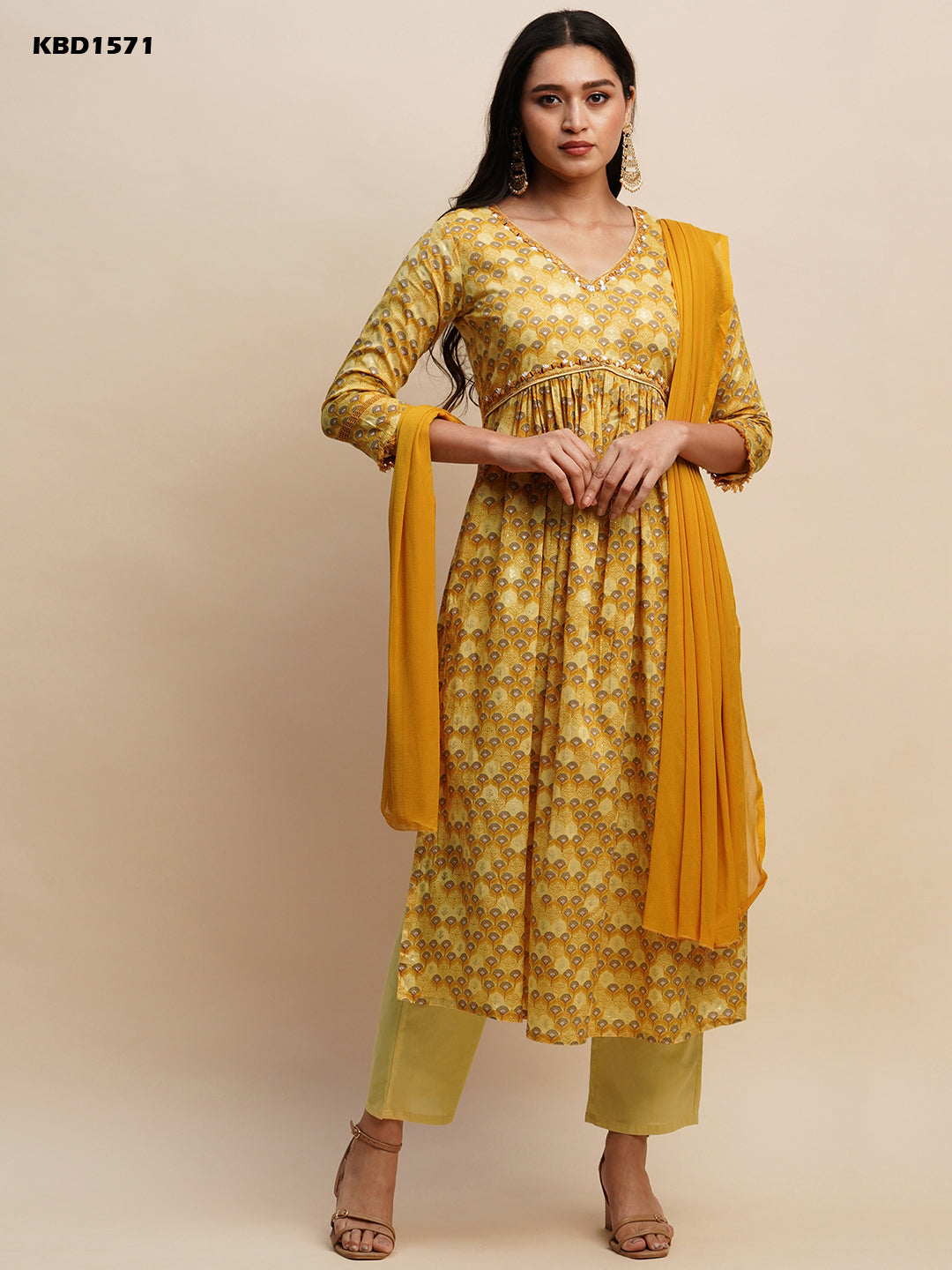 AKASHARA VOL 03 FESTIVE WEAR KURTI D.NO. KBD1571